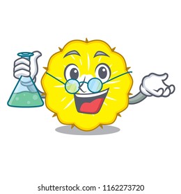 Professor character pineapple slice fresh