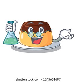 Professor Chocolate mousse with mint in character