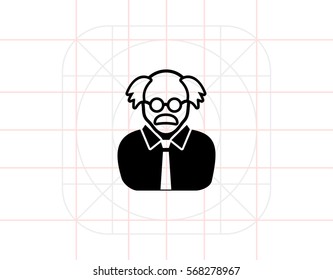 Professor Concept Icon