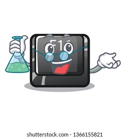 Professor f11 button in the character shape