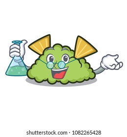 Professor guacamole character cartoon style