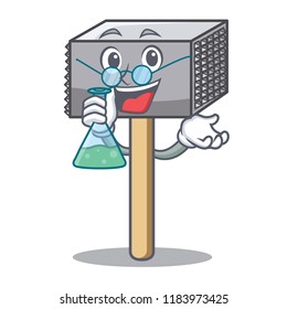 Professor hammer cartoon for tenderizer the meat