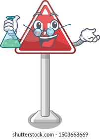 Professor height limit on cartoon side road