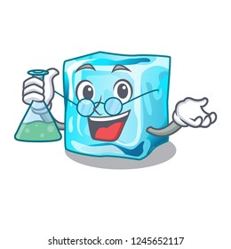 Professor ice cubes wiht mascot on above