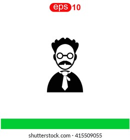 Professor icon.