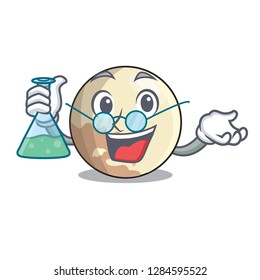 Professor image of planet pluto in character