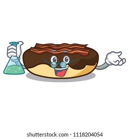 Professor maple bacon bar character cartoon