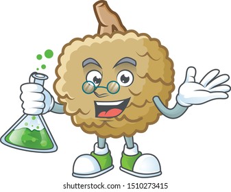 Professor marolo character mascot on white background