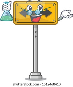 Professor pass on either side shaped character