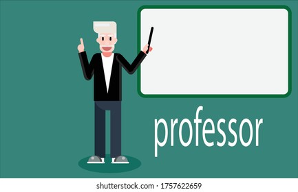 Professor teacher scientist Study physicists