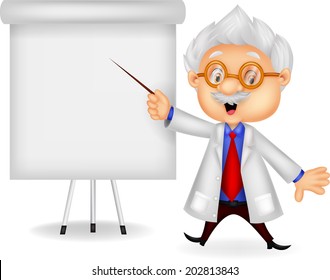 Professor teaching
