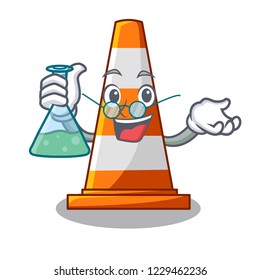 Professor traffic cone on Made in cartoon