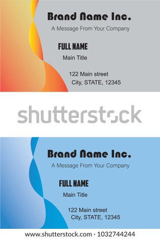 proffesional bunisess card 