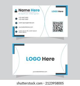 Proffessional Business Card Template Design Illustration