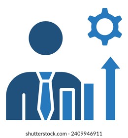 Proficiency Enhancement icon line vector illustration