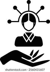 Proficiency Icon - Black Filled Style - Meritocracy Theme