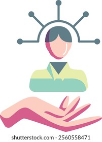 Proficiency Icon - Flat Color Style - Meritocracy Theme