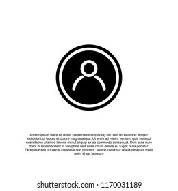 profil icon vector illustration