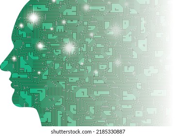 Profile of AI Image of artificial intelligence