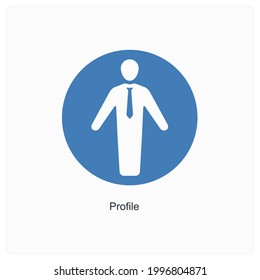 Profile or Avatar Icon Concept 