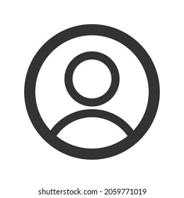 Profile Avatar Icon Design Vector