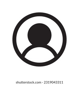 Profile Avatar icon design vector