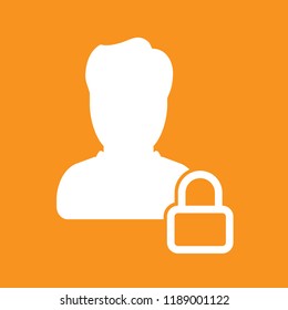 Profile, Avatar icon, stock vector illustration, EPS10.