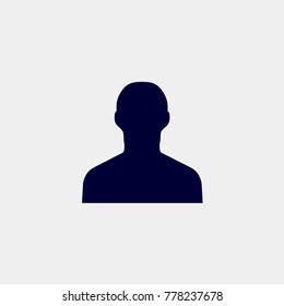 profile avatar icon, Vector illustration. user icon vector. business icon. person icon
