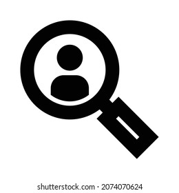 Profile Bold Outline Vector icons that can easily modify