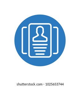 Profile card icon