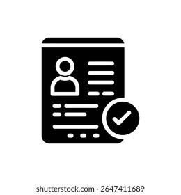 Widget de conclusão de perfil na tela para progresso ou configuração do usuário