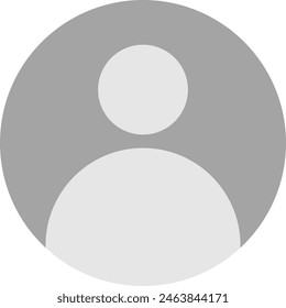 profile default avatar icon. user account  symbol for social media website, app. vector illustration. profile default avatar Glyph