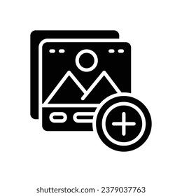 icono de glifo de correo electrónico de perfil. icono vector para tu sitio web, móvil, presentación y diseño de logotipo.