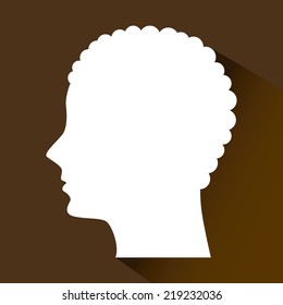 profile graphic design , vector illustration