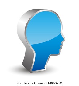 Profile head icon