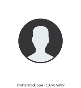 Profile icon. Avatar symbol modern, simple, vector, icon for website design, mobile app, ui. Vector Illustration