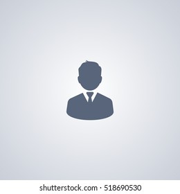 Profile icon, businessman icon