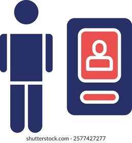 Profile Icon Element For Design