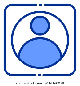 Profile Icon Element For Design