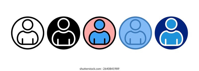 Profile Icon Element For Design