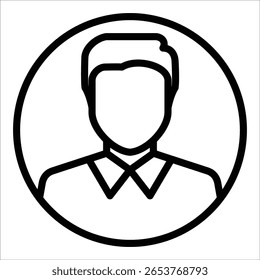 Elemento De Ícone De Perfil Para Design