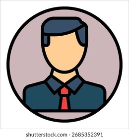Profile Icon Element For Design