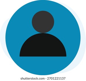 Icono de Perfil sobre fondo blanco 1
