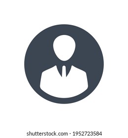 Icono de perfil - Ilustración vectorial simple