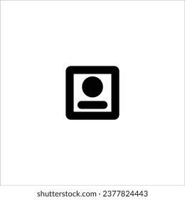 Profile icon stock vector illustration