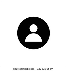 Profile icon stock vector illustration