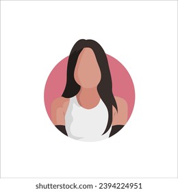 Profile icon stock vector illustration