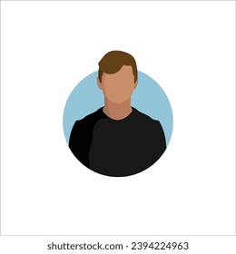 Profile icon stock vector illustration