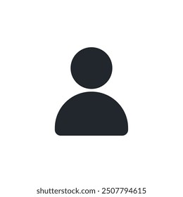 Profile icon. User symbol template for graphic and web design collection logo vector illustration