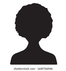 profile icon vector black color